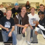 A close-up on the guys who made this event possible.