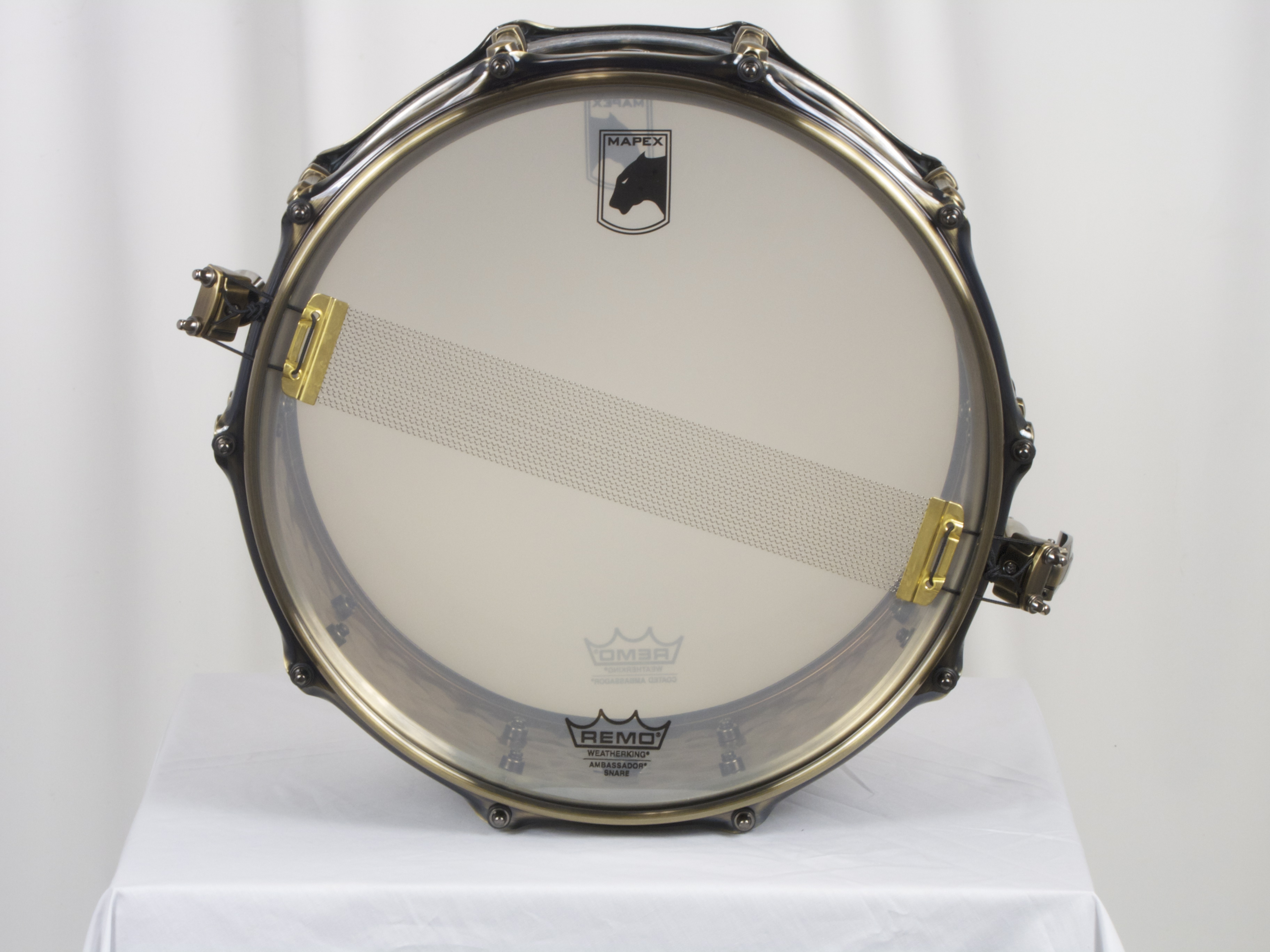 Mapex Sledgehammer Black Panther Hammered Brass 6.5x14 Snare Drum eBay