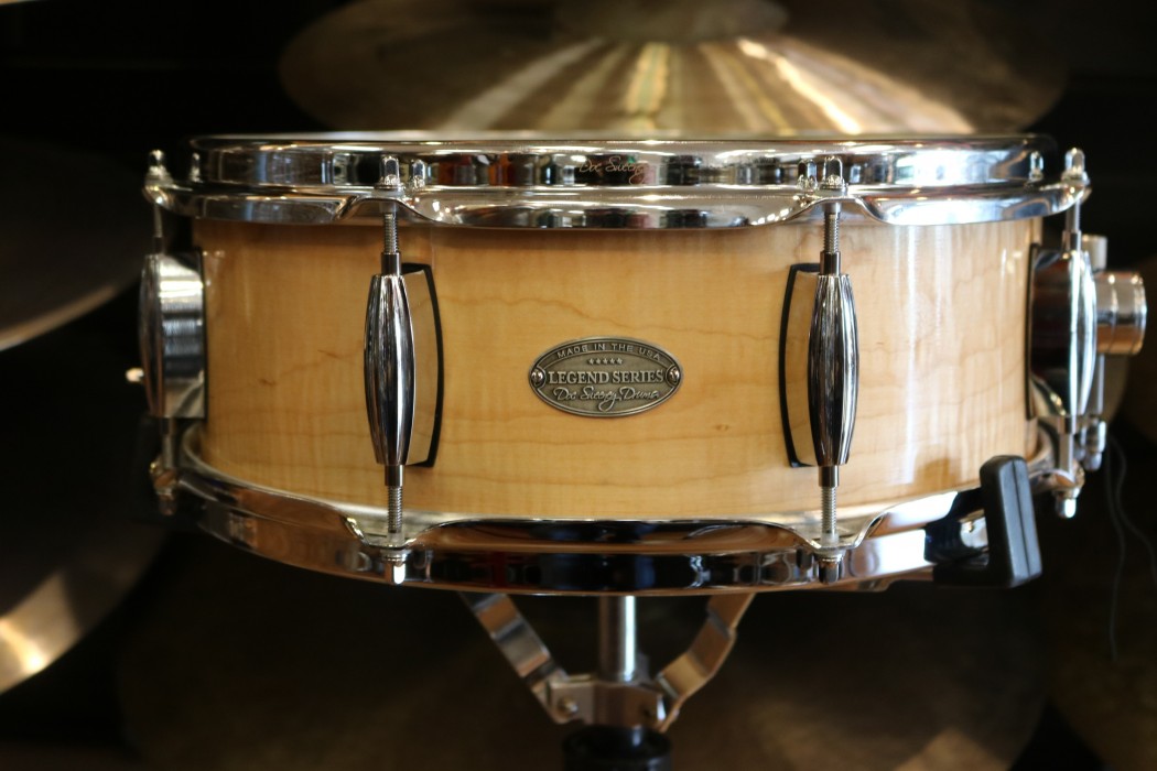 Doc Sweeney Legend Series #7 Steam Bent Curly Maple 5.5X14 Snare Drum