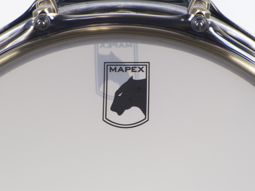 Mapex Sledgehammer Black Panther Hammered Brass 6.5x14 Snare Drum