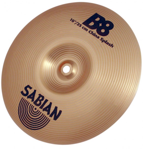 SABIAN 10" B8 China Splash Cymbal