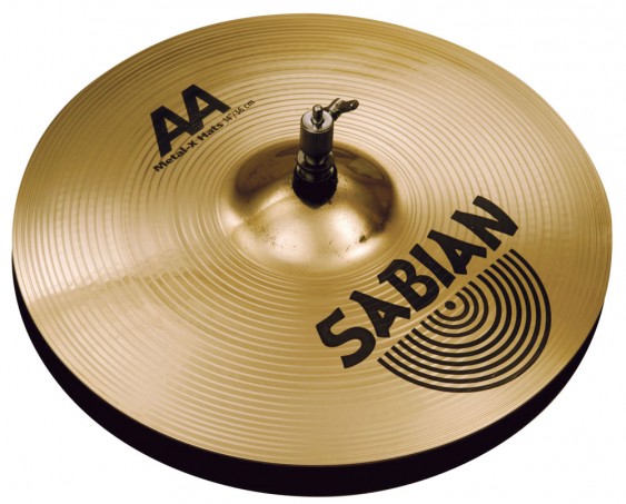 SABIAN 14" AA Metal-X Cymbal Hats Brilliant