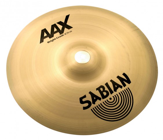 SABIAN 16" AAX Bright Crash Brilliant Cymbal