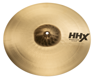 Sabian 16" HHX Medium Crash Cymbal Brilliant