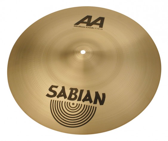 SABIAN 17" AA Medium Crash Brilliant Cymbal