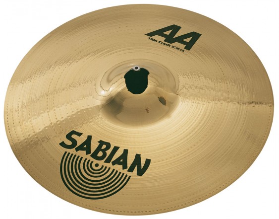SABIAN 20" AA Thin Crash Brilliant Cymbal