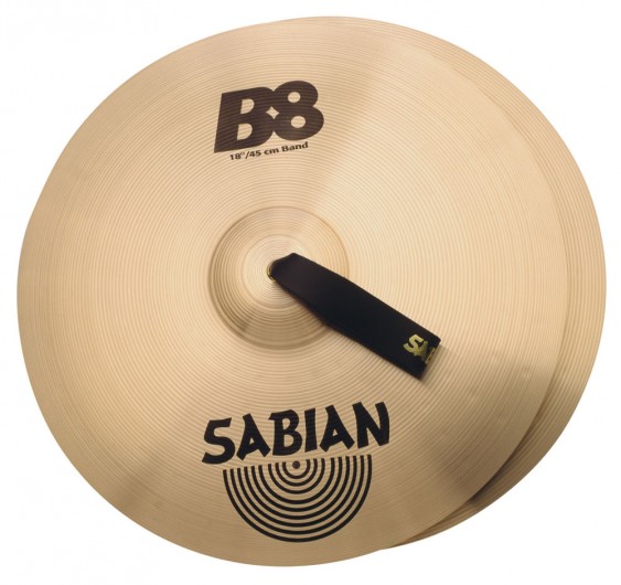 SABIAN 18" B8 Band Pair Cymbal