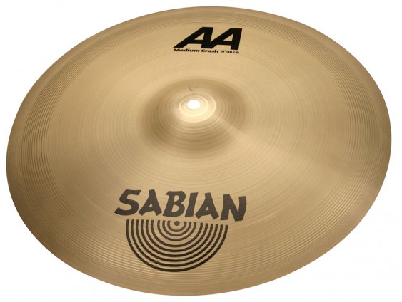 SABIAN 19" AA Medium Crash Cymbal