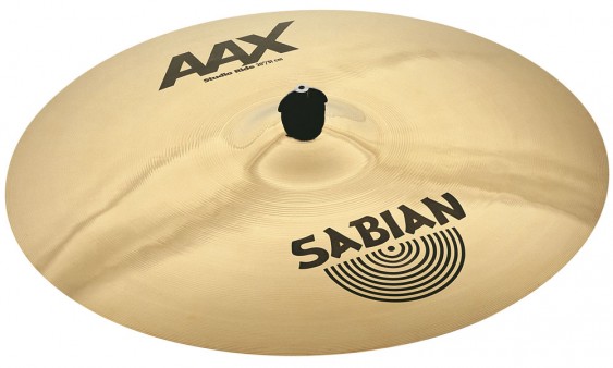 SABIAN 22" AAX Studio Ride-Brilliant Cymbal