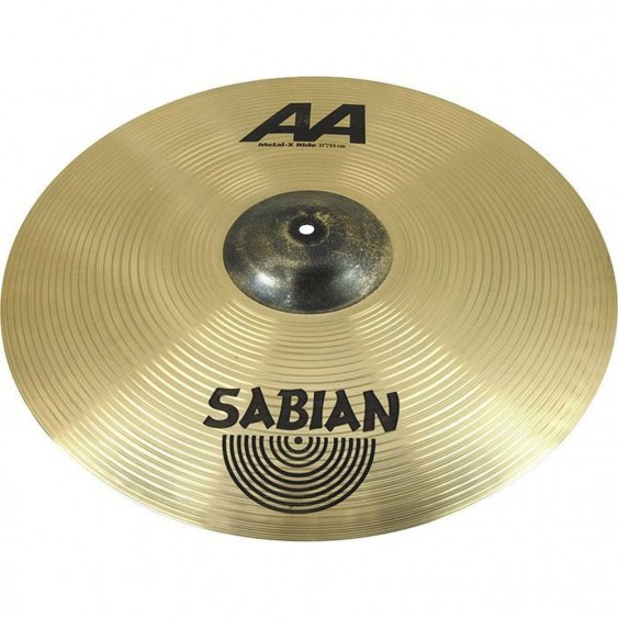 SABIAN 21" AA Metal-X Ride Brilliant Cymbal