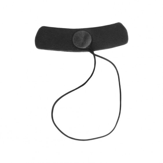 Black Swamp Suede drum dampener, mute