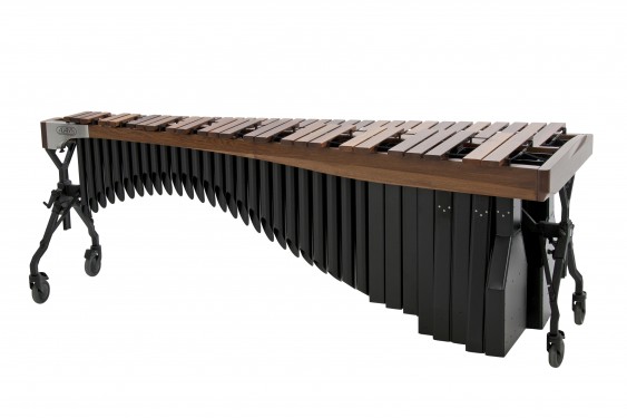 Adams  5.0 Octave Alpha Series Rosewood Marimba, Walnut Rails, Black Resonators