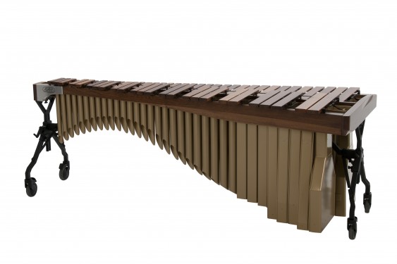 Adams  5.0 Octave Alpha Series Rosewood Marimba, Walnut Rails, Satin Gold Resonators