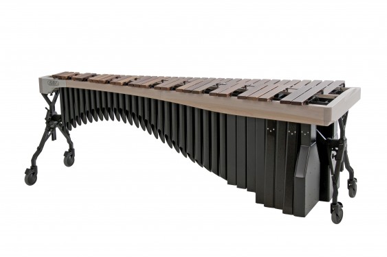 Adams  5.0 Octave Alpha Series Rosewood Marimba, Whitewash Rails, Black Resonators