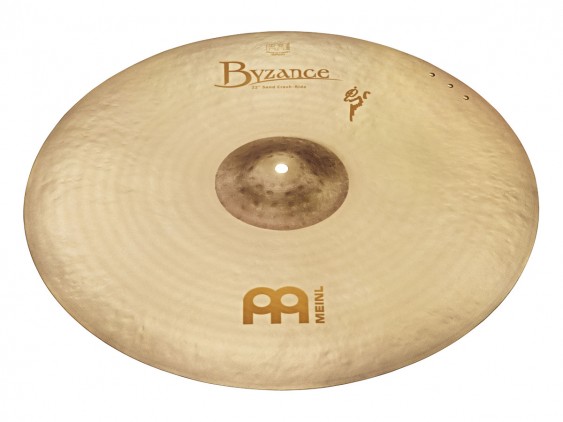 Meinl Byzance Vintage 22' Sand Crash-Ride with 3 Rivet Cluster Cymbal