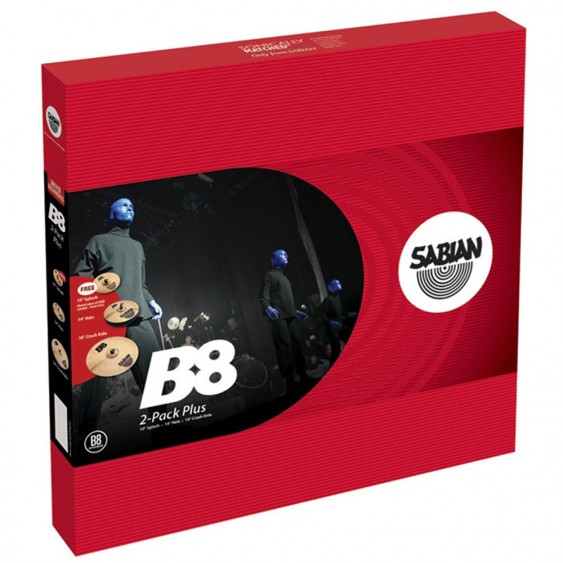 SABIAN B8 2-Cymbal Pack w/o Bag