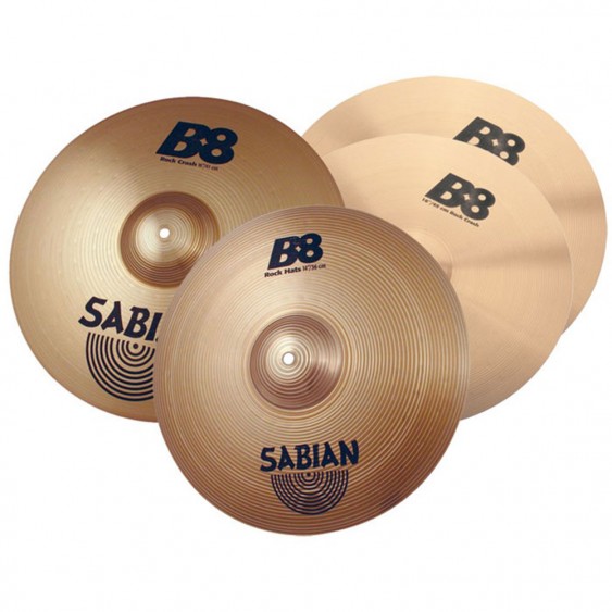 SABIAN B8 Rock Cymbal Set w/o Bag