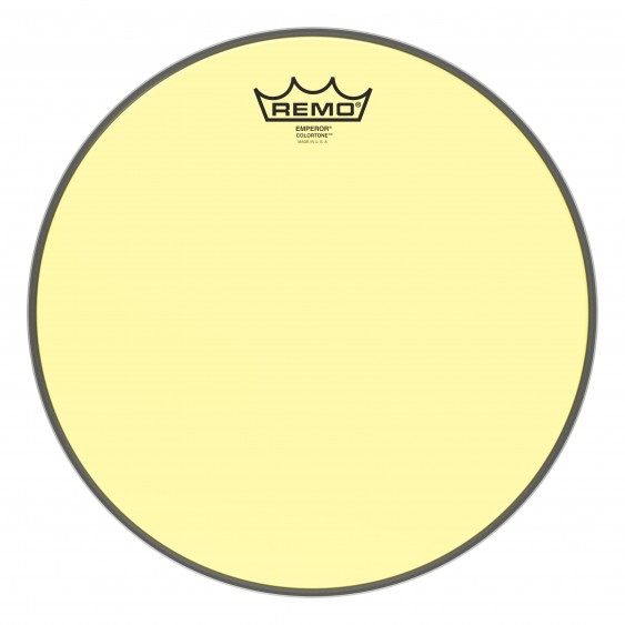 Remo 12" Emperor Colortone Yellow Drumhead