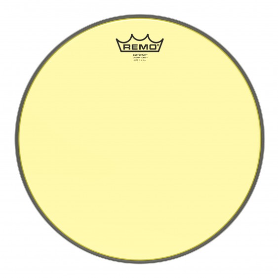 Remo 13" Emperor Colortone Yellow Drumhead