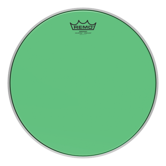 Remo Emperor Colortone Crimplock Green 14" Tenor Drumhead