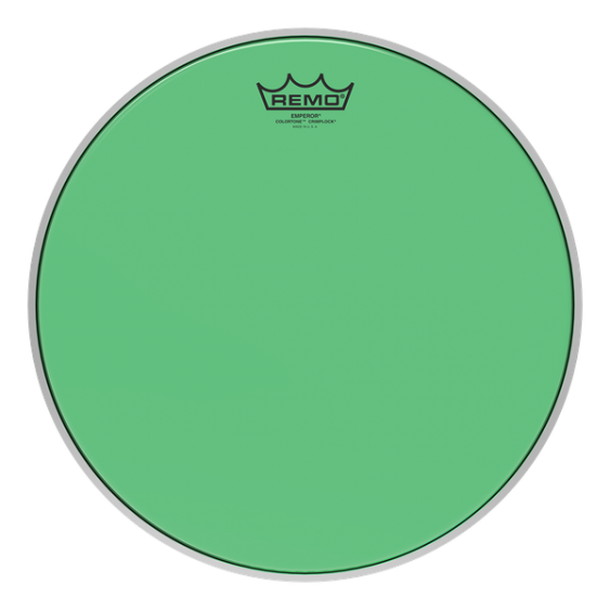 Remo Emperor Colortone Crimplock Green 8" Tenor Drumhead