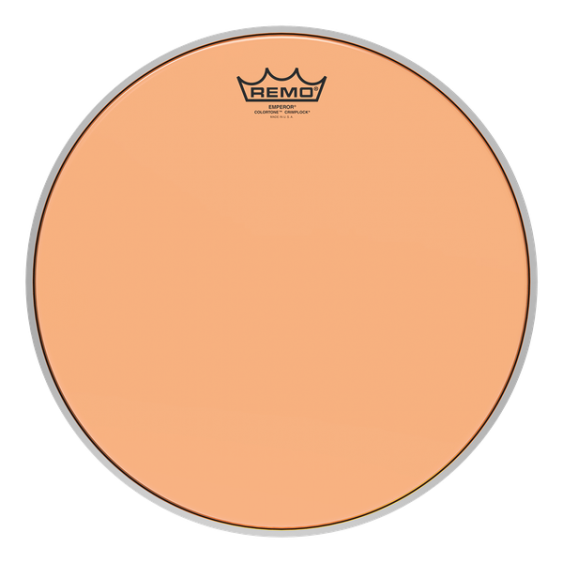 Remo Emperor Colortone Crimplock Orange 12" Tenor Drumhead