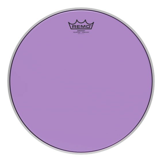 Remo Emperor Colortone Crimplock Purple 14" Tenor Drumhead