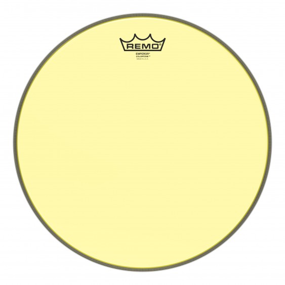 Remo 14" Emperor Colortone Yellow Drumhead