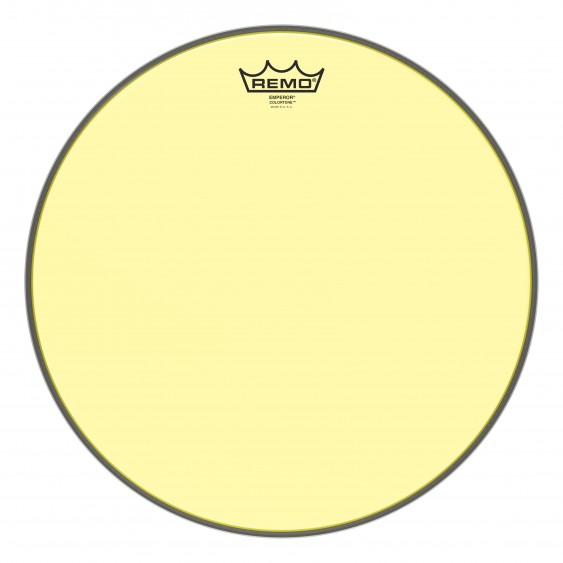 Remo 15" Emperor Colortone Yellow Drumhead