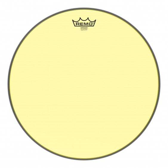 Remo 16" Emperor Colortone Yellow Drumhead