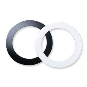 Remo DynamO, 5-1/2'' Diameter, 1 Pc Pack, Black Holz Port Hole