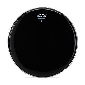 Remo 12'' Ebony Pinstripe Crimplock Tenor Head