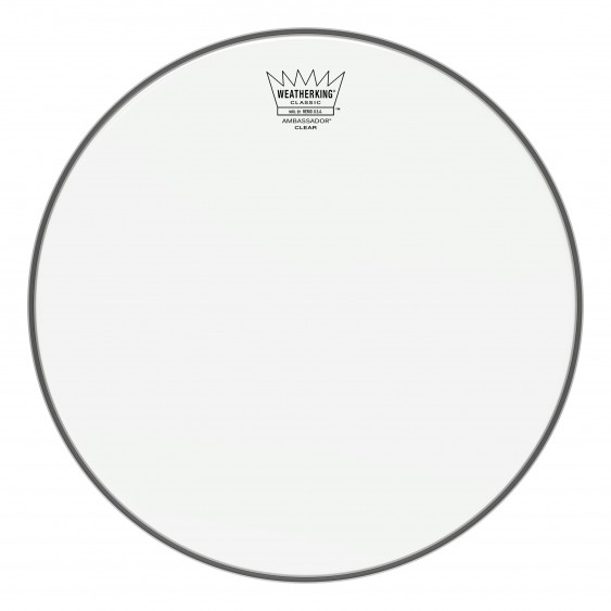 Remo 13" Clear Ambassador Classic Fit Drumhead