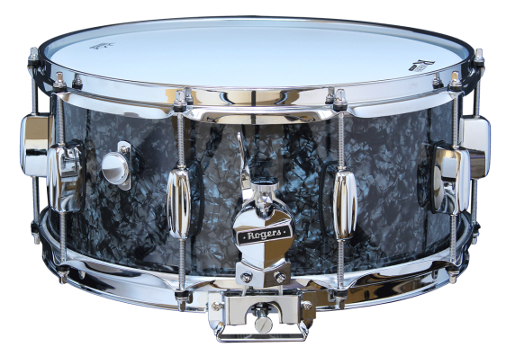 Rogers Dyna-Sonic Snare Drum 6.5 x 14 Black Pearl 33BP