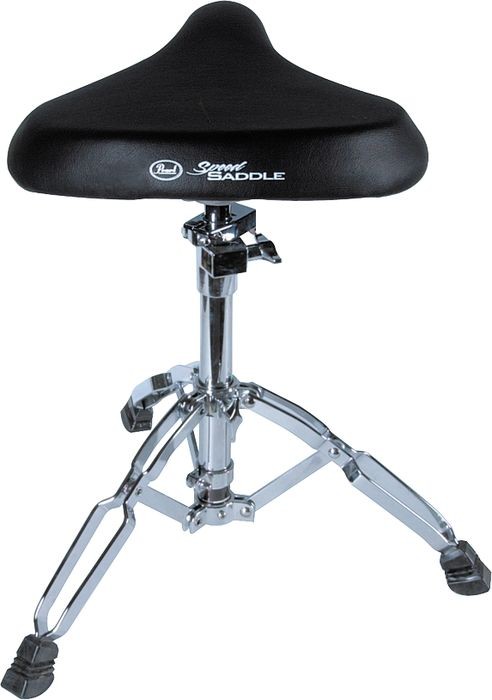 Pearl D-80 Drum Throne Double Braced Saddle Seat