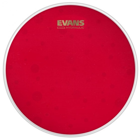 Evans 14" Hydraulic Red Coated Snare Drum Head
