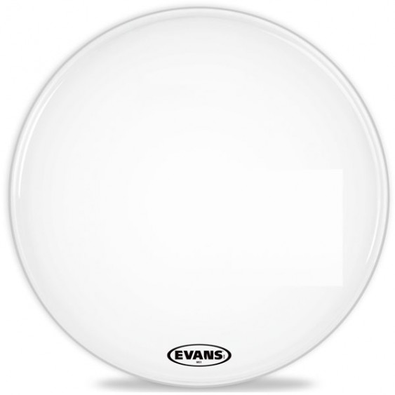 Evans 14" MS1 White Bass Drum Head