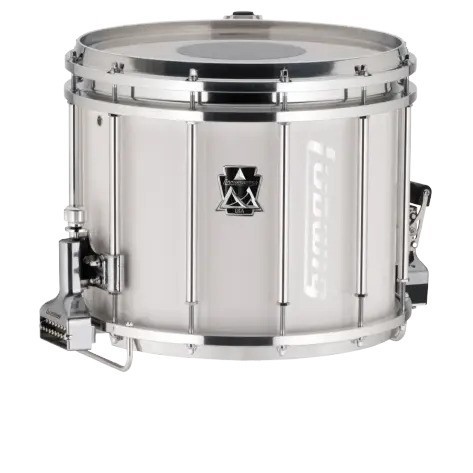 Ludwig Ultimate 14"x12" Marching Snare Drum, White Cortex