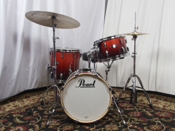 Pearl Vision Bop Shell Pack - 12" 14" 18" 5.5x14" - Root Beer Fade