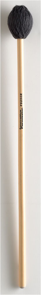 Innovative Percussion FS250R Field Series Hard Marimba Mallets - Gray Yarn - Rattan