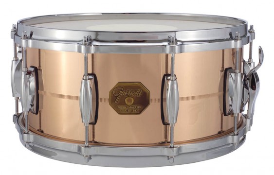Gretsch 6.5X14 Phosphor Bronze Snare Drum