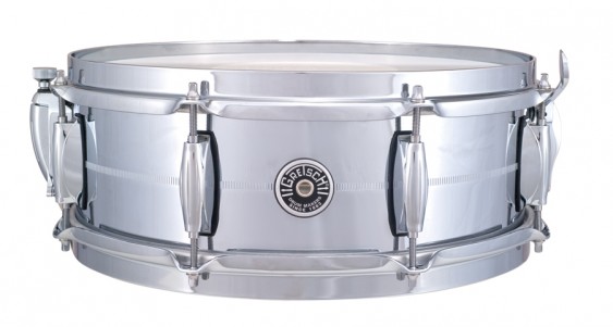 Gretsch Brooklyn 5X14 Chrome over Brass Snare Drum