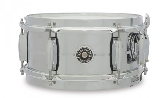 Gretsch Brooklyn 5X10 Chrome over Steel Snare Drum