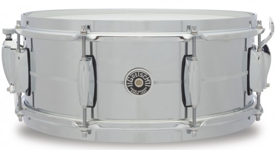 Gretsch Brooklyn 5.5X14 Chrome over Steel Snare Drum