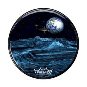 Remo 18" Mars Landscape Graphic Head Custom Bass Drumhead