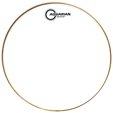 Aquarian 16" Ice White Reflector Series Bass Drumhead