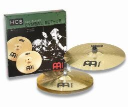 Meinl HCS Cymbal Set: 14" Hihat, 18" Crash-Ride Cymbal