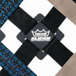 REMO Dual Slider Percussion Strap, 90'' Length (Short), Black