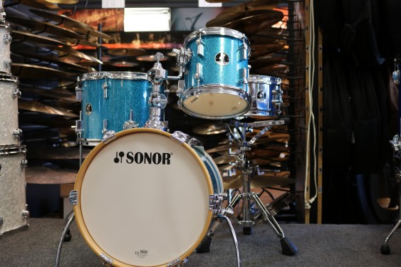 Sonor Special Edition Series Martini Shell Pack in Turquoise Galaxy Sparkle