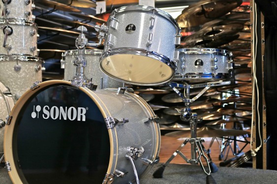 Sonor Special Edition Series Bop Shell Pack in Silver Galaxy Sparkle